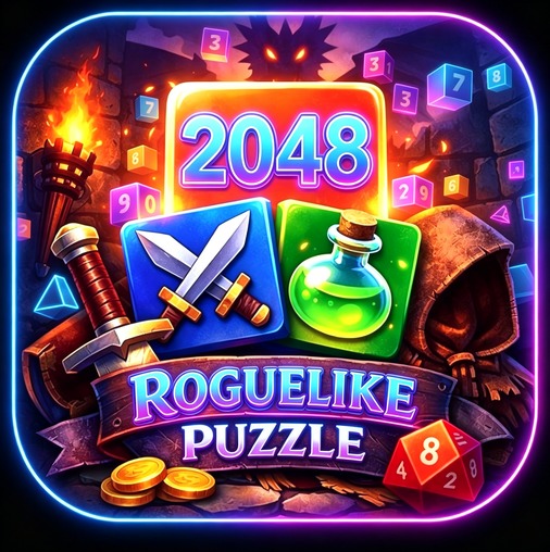 2048 Rogue Evolving Tile Quest