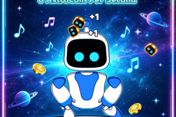 Astro Robot Clicker Space Factory Upgrade