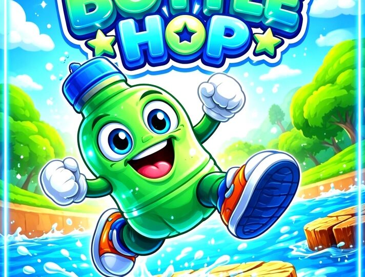 Bottle Hop Flip Landing Challenge