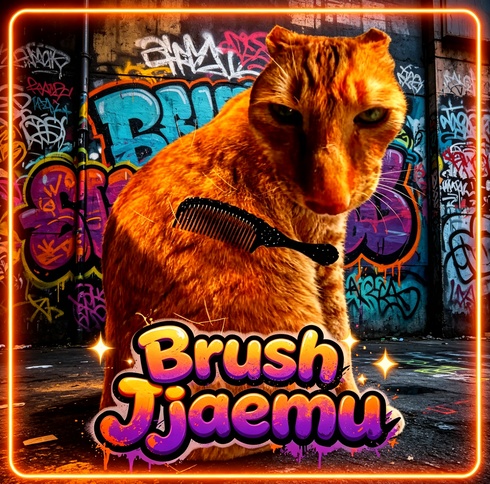 Brush Jjaemu Cat Reflex Test