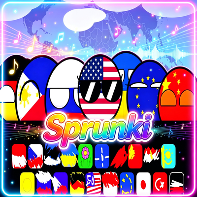 Countryballs Sprunki Remix Run