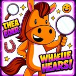 Horse Magnifier Lens Illusion Puzzle