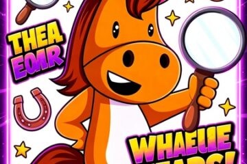 Horse Magnifier Lens Illusion Puzzle