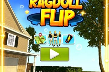 Ragdoll Flip Physics Landing Trial