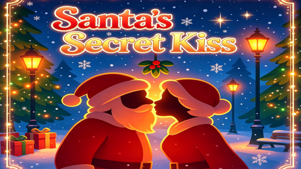 Santa Secret Kiss Challenge