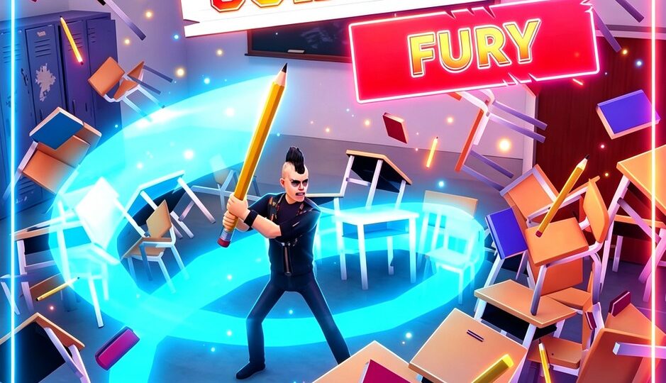School Fury Classroom Smash Rush