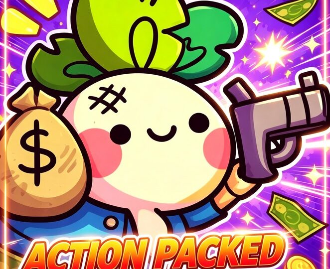 Turnip Boy Robs a Bank Roguelite Heist