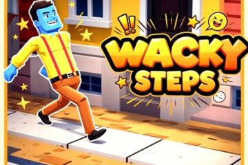 Wacky Steps Funny Balance Challenge