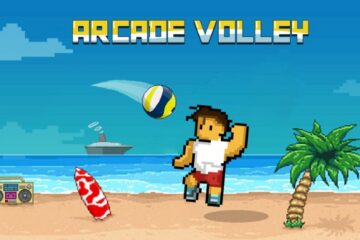 Bubble Court Volleyball