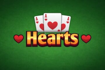 Classic Hearts Card Table