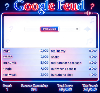 Google Feud Autocomplete Guess-Off