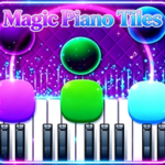 Magic Piano Tiles Black-Key Rhythm Run