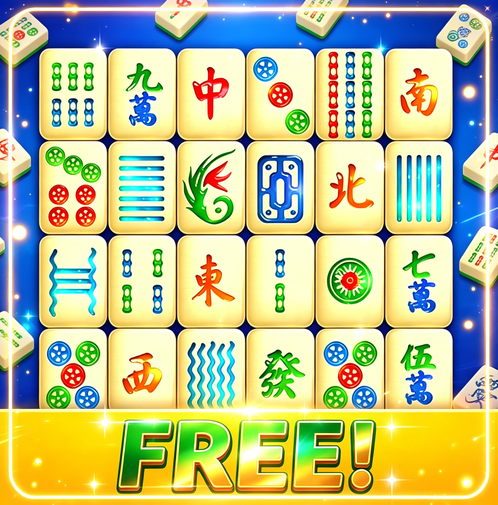 Mahjong Connect Line Puzzle
