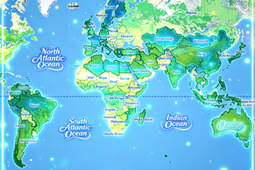 Map Game Exploration Board