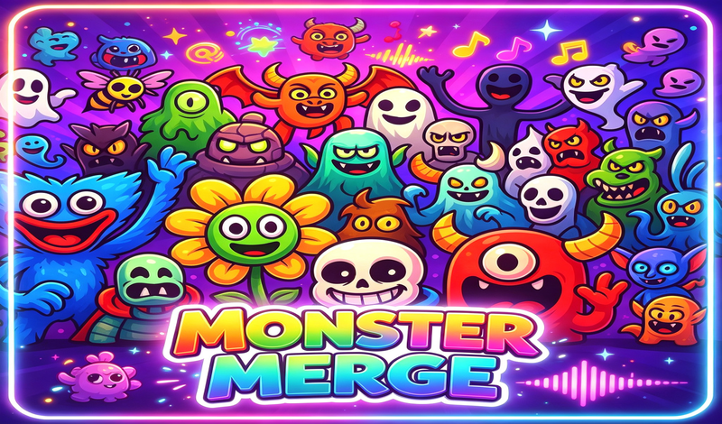 Monsters Merge and Sort Creature Sorting Puzzle