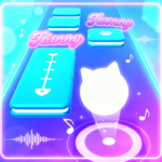 Music Cat Piano Tiles 3D Rhythm