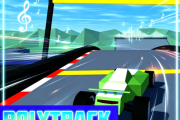 PolyTrack Geometric Course Run
