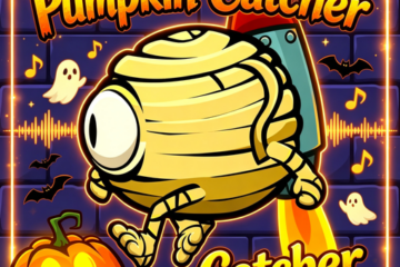 Pumpkin Catcher Fall Arcade Catch