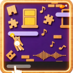 Puzzle Wood Block Grid Fit