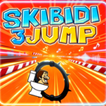 Skibidi Jumping Bounce Course