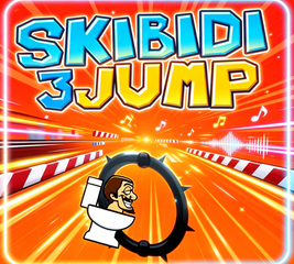 Skibidi Jumping Bounce Course