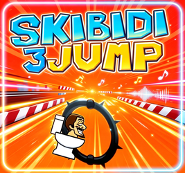 Skibidi Jumping Bounce Course