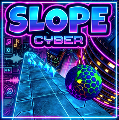 Slope Cyber Neon Descent
