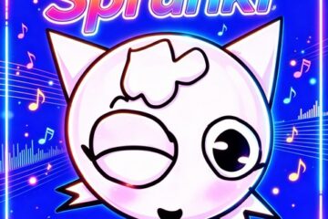 Sprunki 1985 Neon Arcade Sound Grid