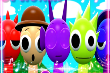 Sprunki 3D Exploration And Puzzle Mod