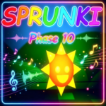 Sprunki 3D Neon Labyrinth Escape