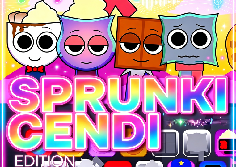 Sprunki Cendi Eccentric Beat Circus