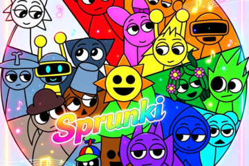 Sprunki Colors Rainbow Sound Palette