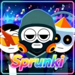 Sprunki Cyberpunk Neon Music Clicker