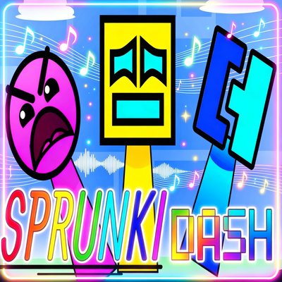 Sprunki Dash Geometric Beat Cast
