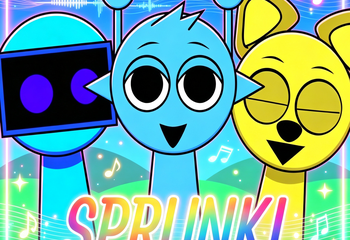 Sprunki Dye Scratch Color-Sound Mixer