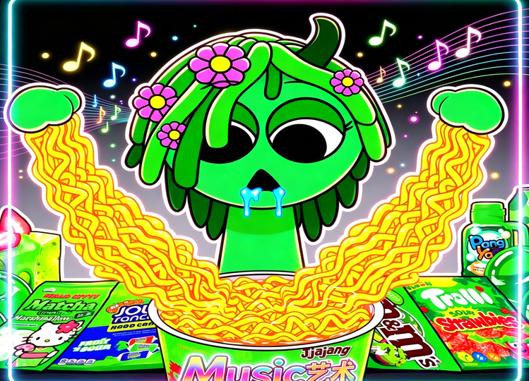 Sprunki Food Character Scratch Mixer