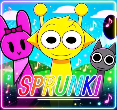 Sprunki Wide-Screen Character Ensemble