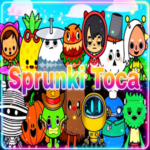 Toca-Style Character Music Room