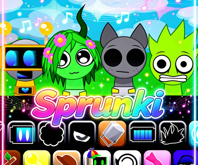 Sprunki Kids Playhop Soundboard