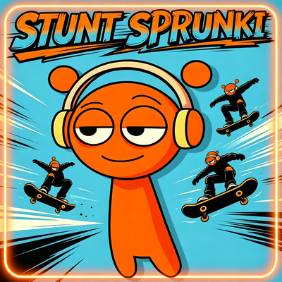 Stunt Sprunki Hoop and Fuel Flight