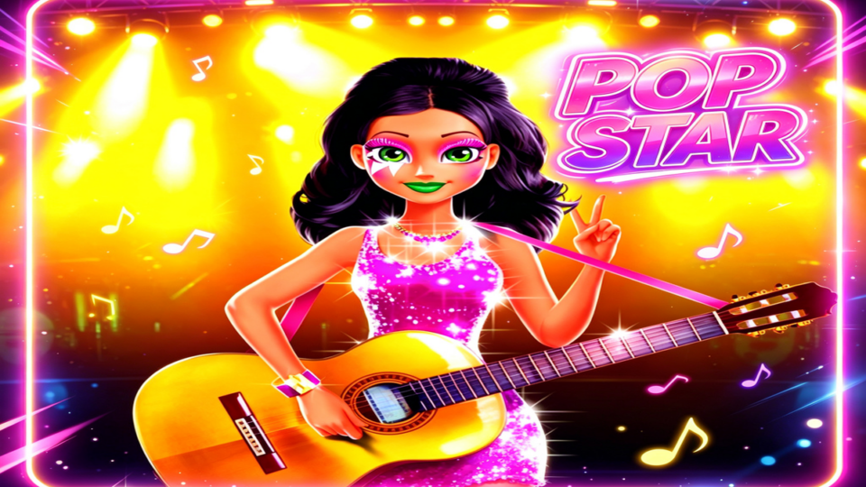 Tina Pop Star Dress and Stage